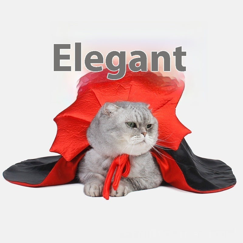 Halloween Pet Costumes Cosplay Vampire Cloak For Small Dog Cat Kitten Puppy Dress Kawaii Pet Clothes