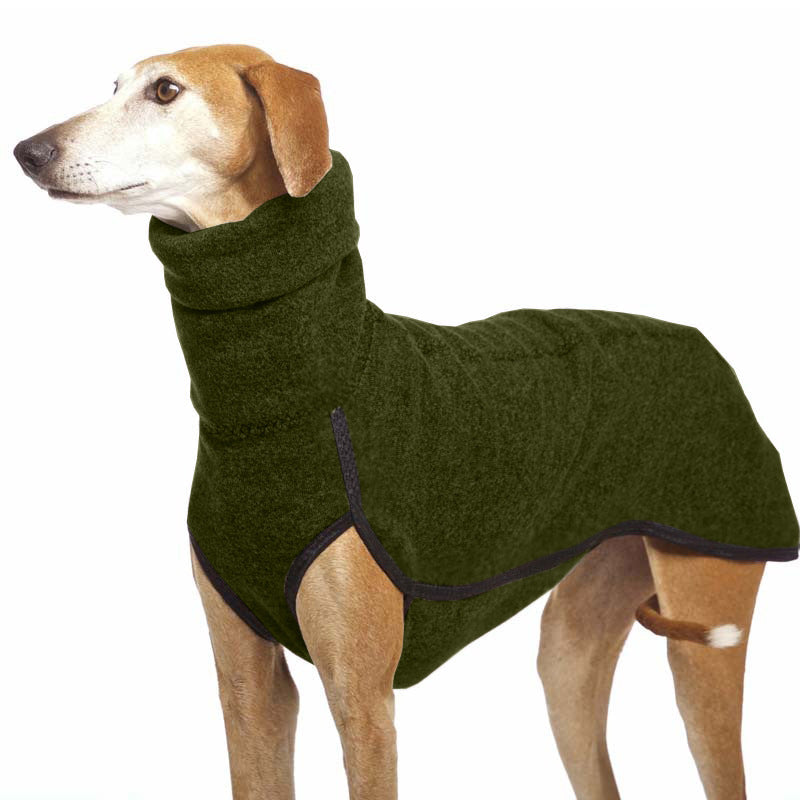 Fashion Trend High Collar Warm Dog Fleece - Big Dog & Puppy Pet Clothes