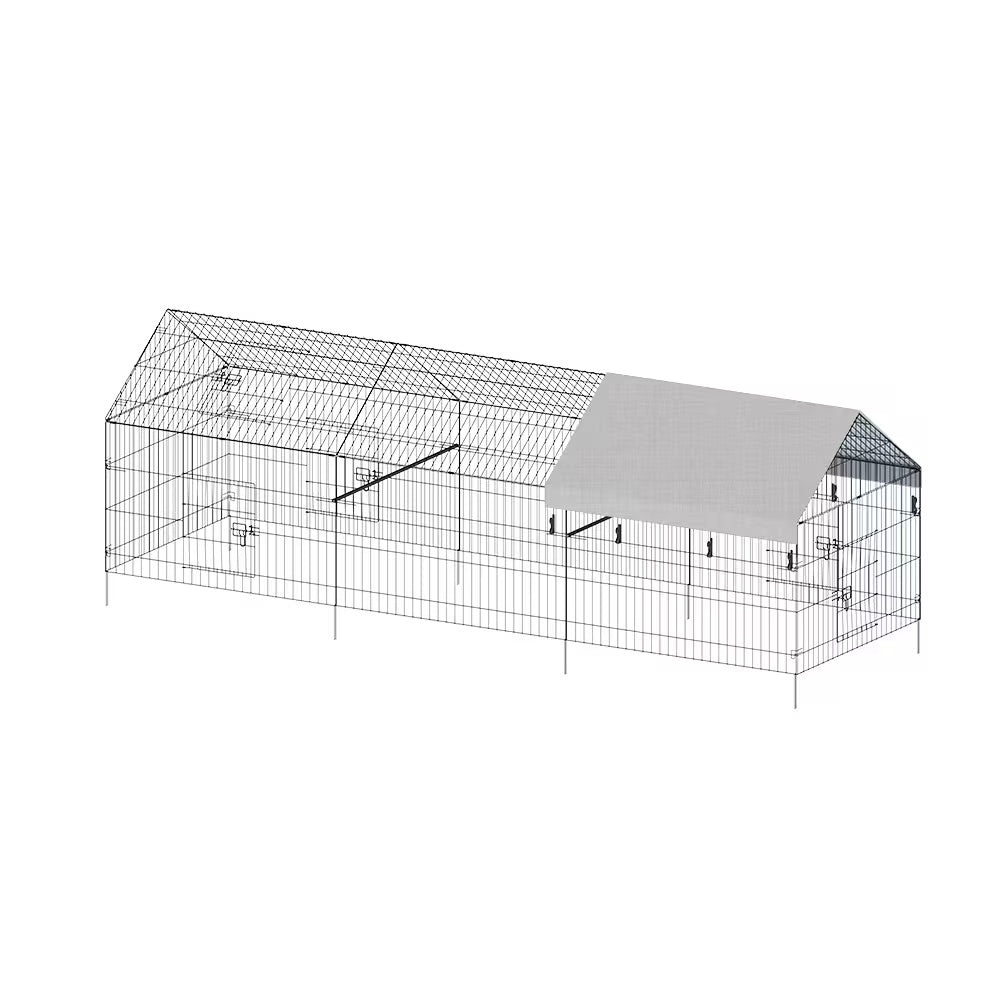 Poultry Farming Outdoor Metal Chicken Coop