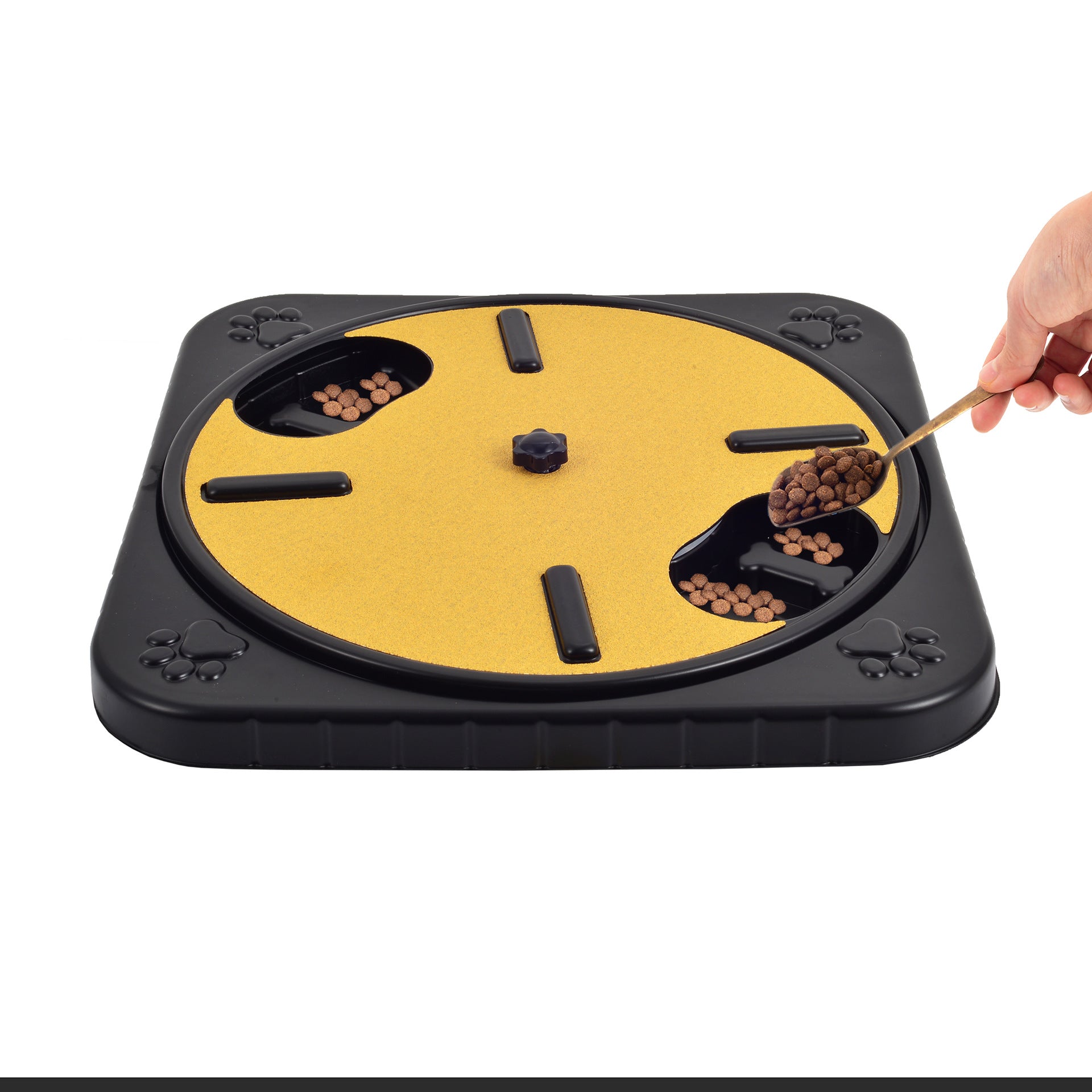 Cat Dog Scratch Board 360 Rotating Scratch Board With Treats - Pets Claw Trimmer Scratcher Dog Nails Trimmer