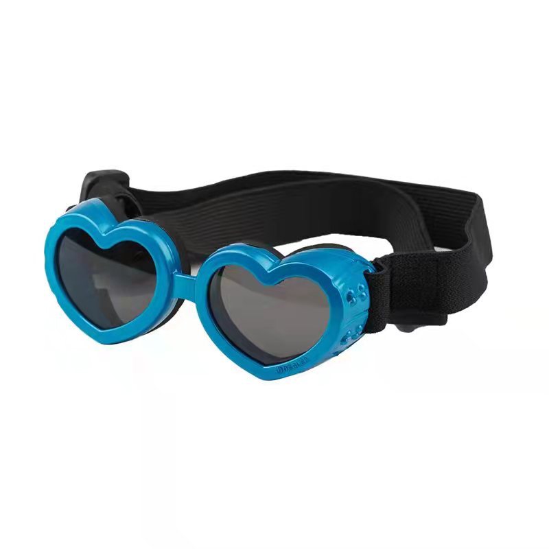 Heart Shaped Pet Goggle Sunglasses