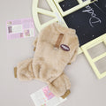 Pet Clothes Dog New Tricolor Pull Loop Four Leg Sweater Winter Warm Dog Jacket
