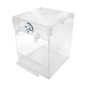 Bird Bath Container External Bird Bath Transparent Bath Square Basin