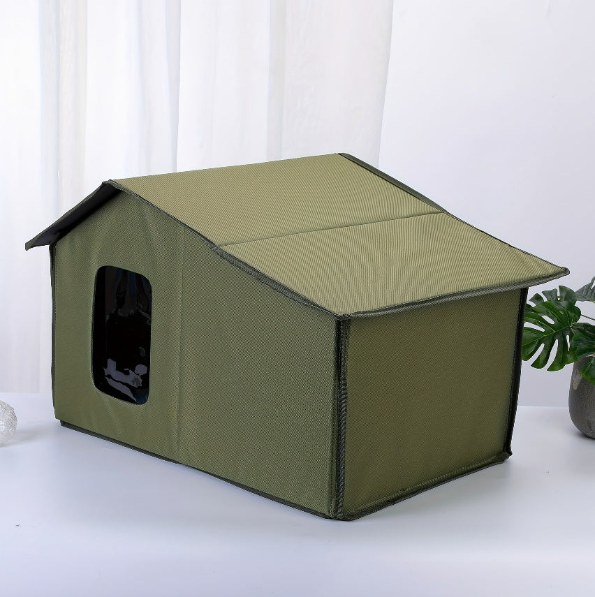 Outdoor Cat Nest Waterproof And Warm Cat House For All Seasons, Detachable And Washable Cat Nest