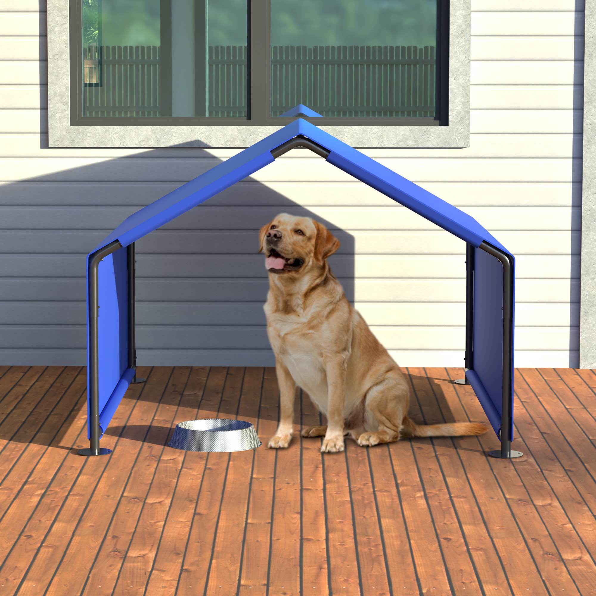Dog Shade Shelter Outdoor Tent For Small Medium Dogs, Waterproof Sun Protection Pet House For Dogs, Small Animals And Livestock