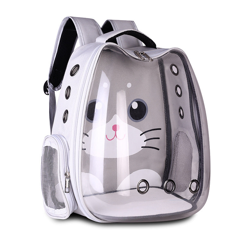 Breathable  Windowed Backpack Pet Carrier