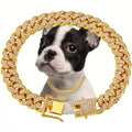 Hiphoppet Luxury Dog Chain Sparkling Diamond Choker