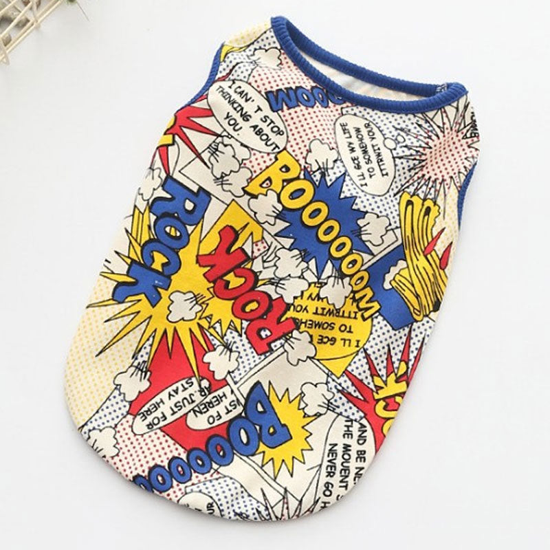 Cotton Dog Clothing Leisure Pet Shirt