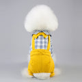 Dog Clothes Set - Shirt and Pants with Suspenders