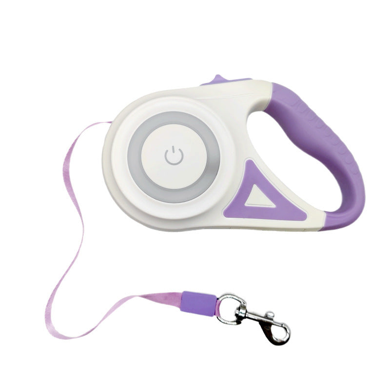 Retractable Dog Leash with LED