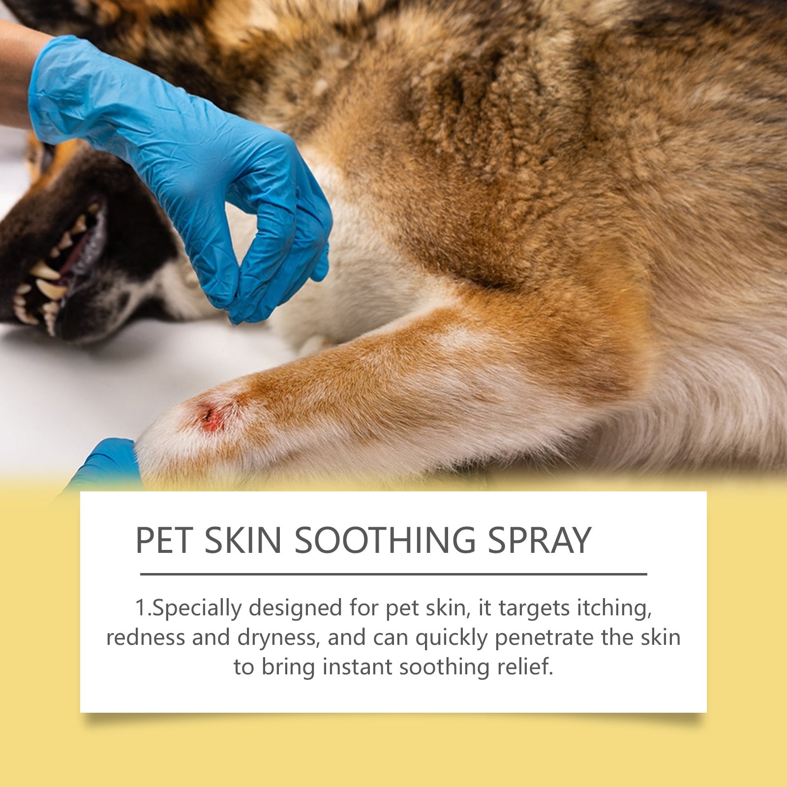 Pet Skin Soothing Spray Gentle Relief