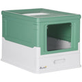 Large Fully Enclosed Cat Litter Box