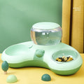 Crescent Automatic Drinking Water & Feeding Double Bowl