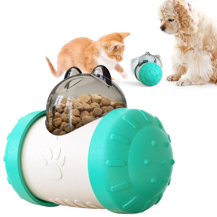 Interactive Treat Leaking Wheel Toy