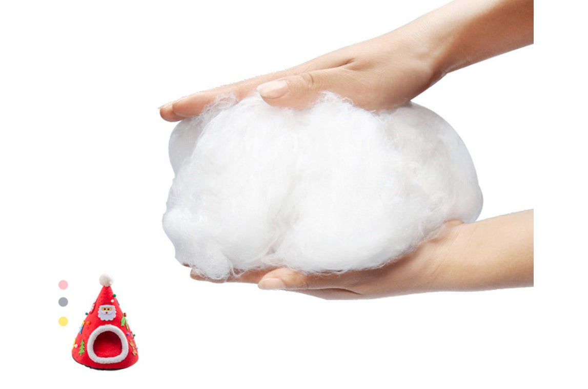 Autumn And Winter Warm Cat Nest Christmas Hat Shape Sponge Pet Bed Pet House