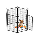 6 Panel Heavy Duty Metal Fence Play & Exercise Pen with Door