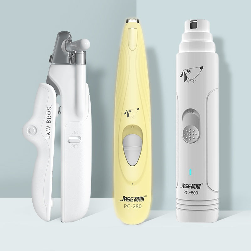 Professional Pet Nail Clippers with LED Light