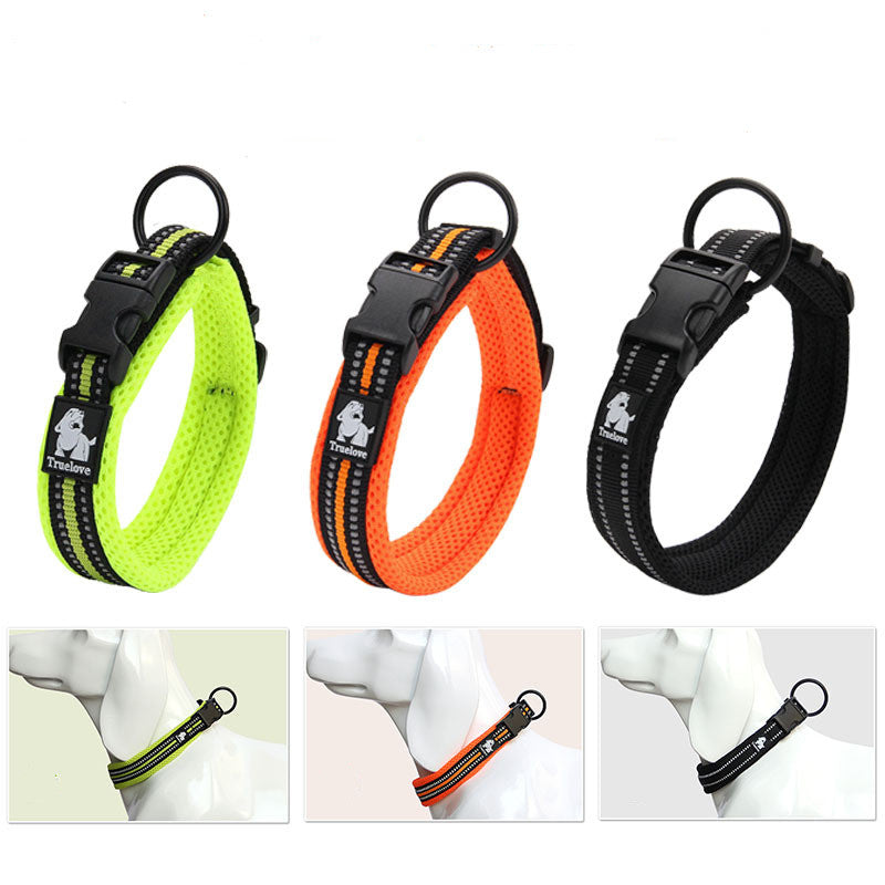 Soft Padded Dog Collar Reflective