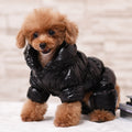 Dog Winter Clothing Thicken Solid Color Warm Dog Clothes
