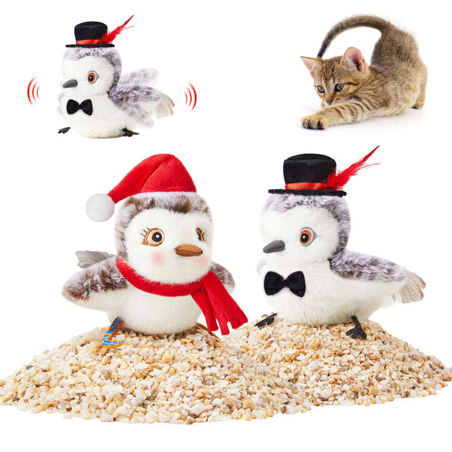 Automatic Flapping Bird Cat Toy USB Rechargeable