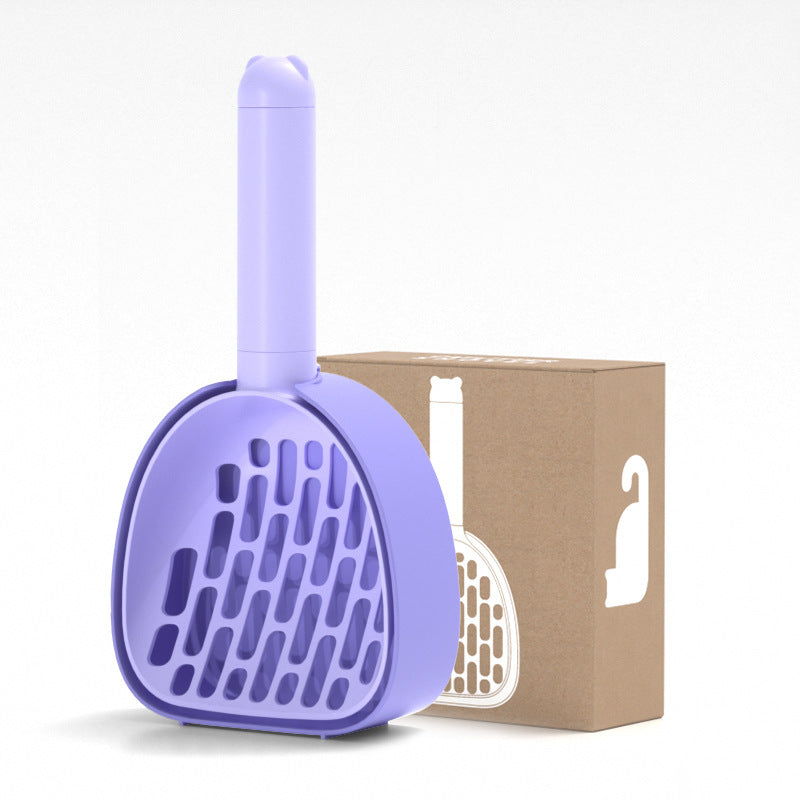 Cat Litter Scoop with Mountable Base