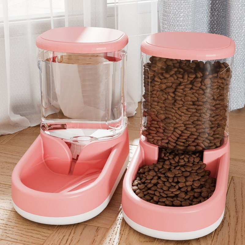 Automatic Pet Feeder Cat Water Fountain Dog Food Feeder