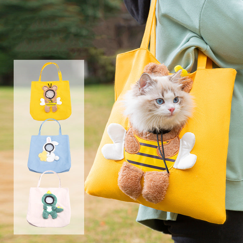 Pet Out - Cute Canvas Pet Bag