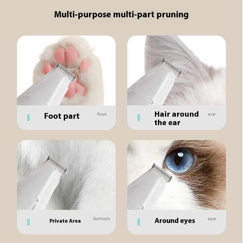 Pet Hair Shaver with Vacuum