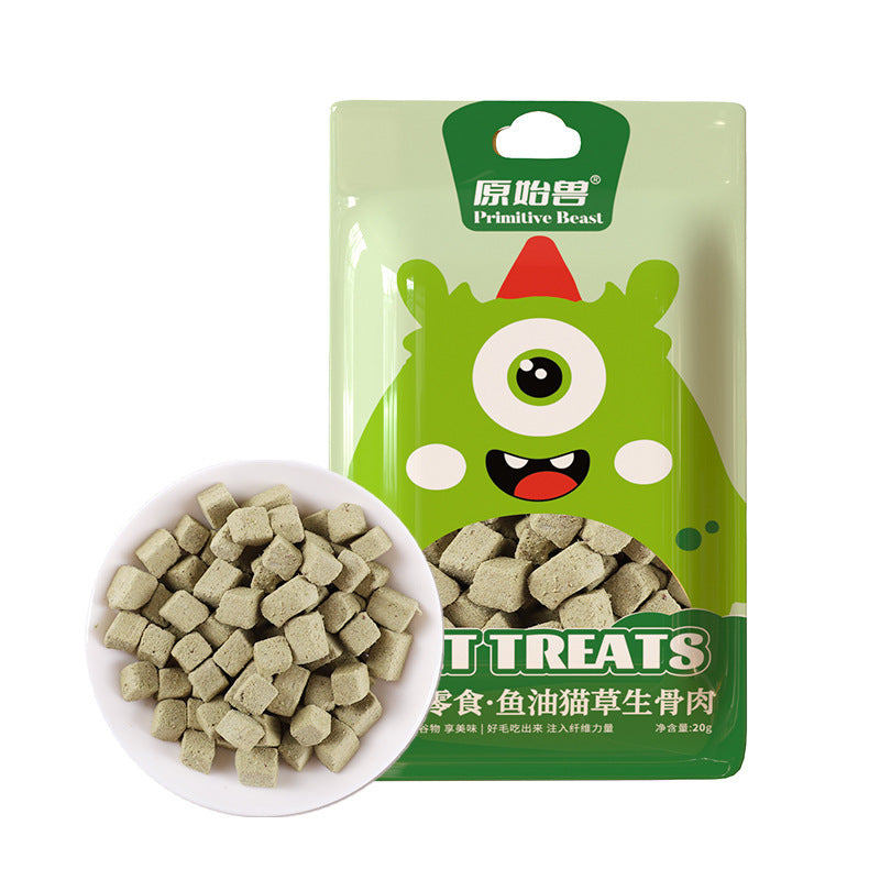 Pet Freeze-dried Snacks Egg Yolk Chicken Grains Dog & Cat Snacks
