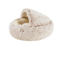 Crystal Velvet Warm Round Pet Bed