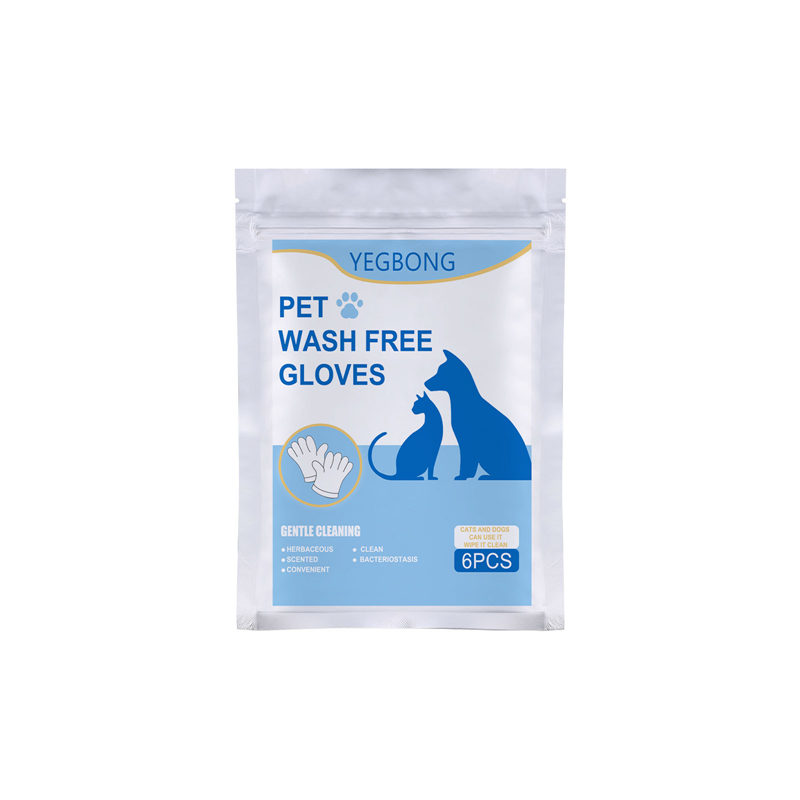 Pet Dry Bath Non-woven Gloves