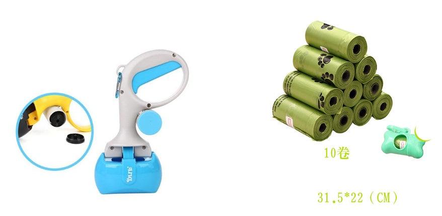 Pet Pooper Scooper 2 In 1 Portable Pet Toilet Picker