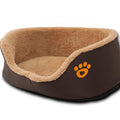 Warm Wool Pet Bed Round Shape Dog Sofa Bed