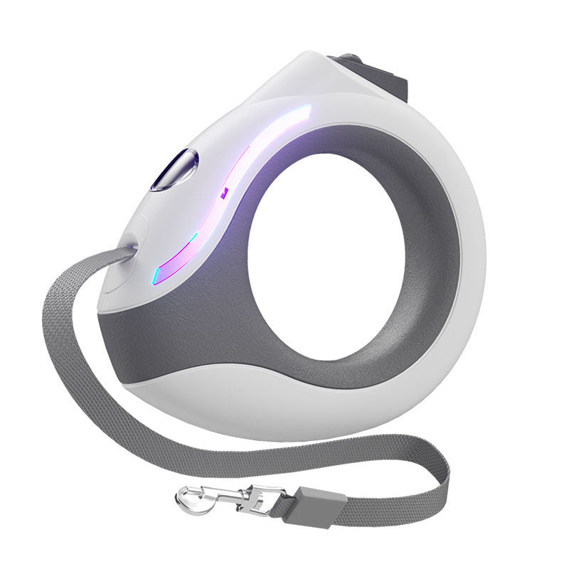 Dog Traction Rope LED Night Lighting Automatic Retractable Leash