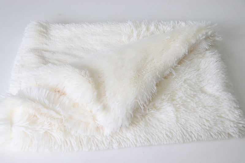Plush Pet Mat Double Blanket