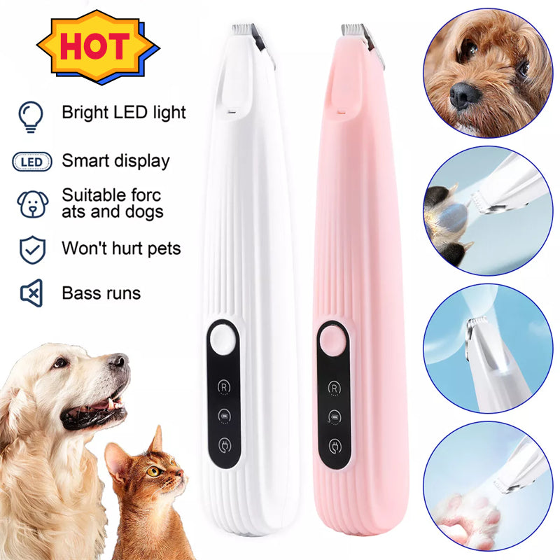 Efficient Pet Hair Electric Clipper LED