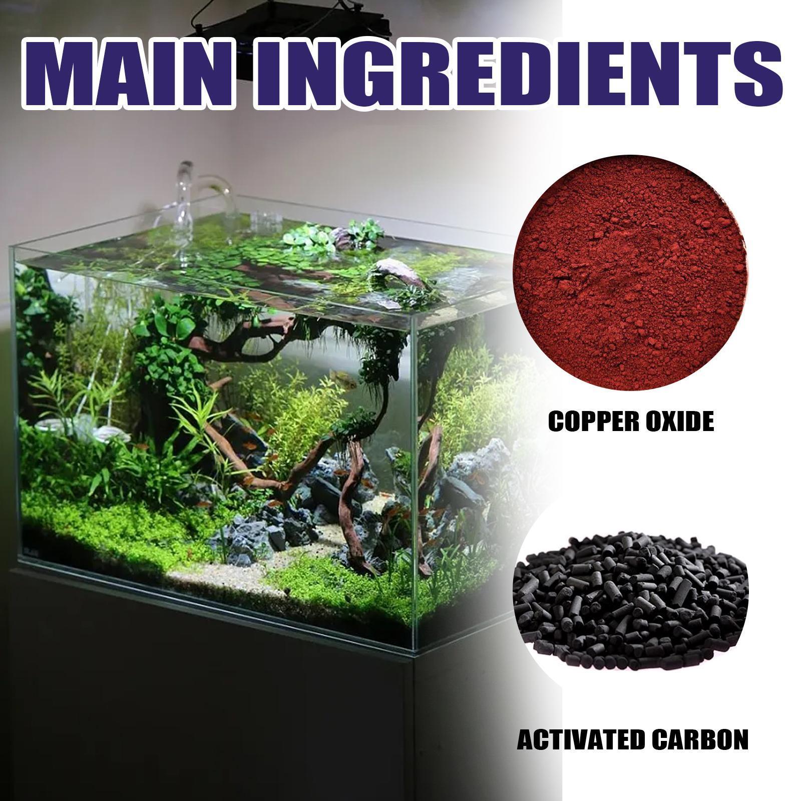 Igbondigal Lichen Fish Tank Cleaning Supplies Algaecide To Remove Moss And Green Water Algae