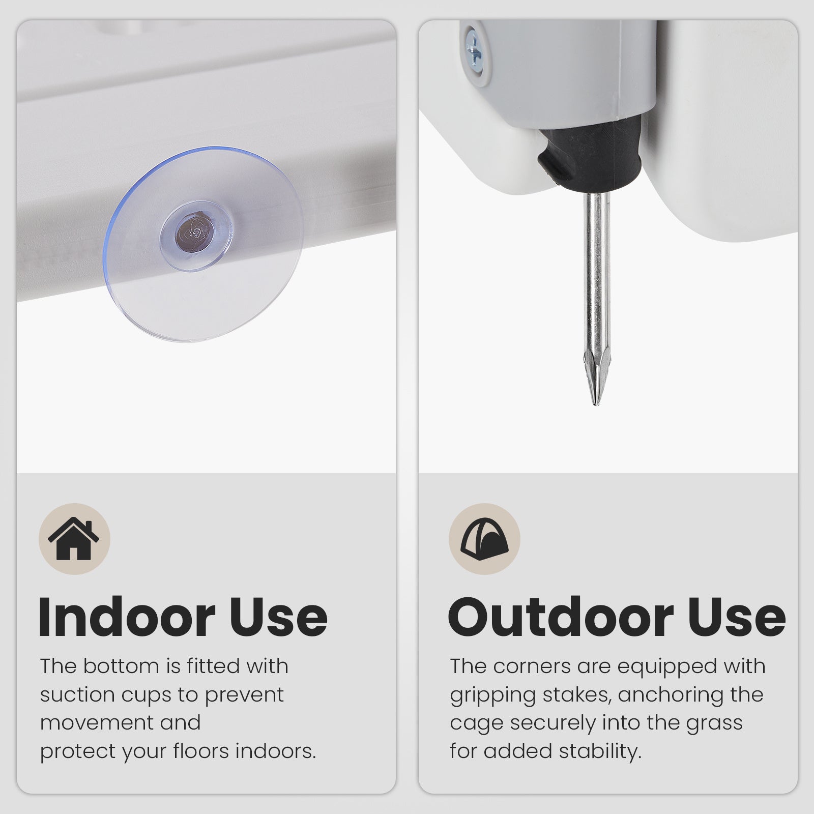 Indoor or Outdoor Dog Cat Game Fence Is Safe And Reliable,