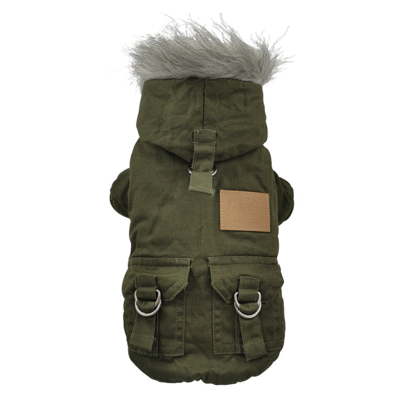 Padded Dog Parka - Padded Coat For Small Dogs