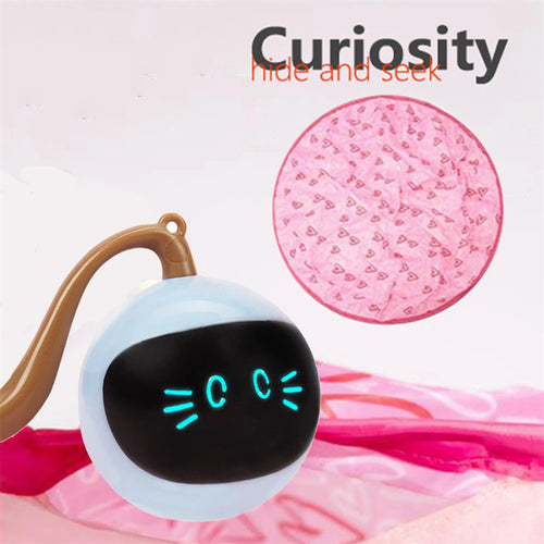 Automatic Undercover Movement Rolling Ball Cat Toy - Electric Motion Interactive Toy