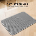 Premium Cat Litter Mat - Waterproof Base & Non-Slip Backing