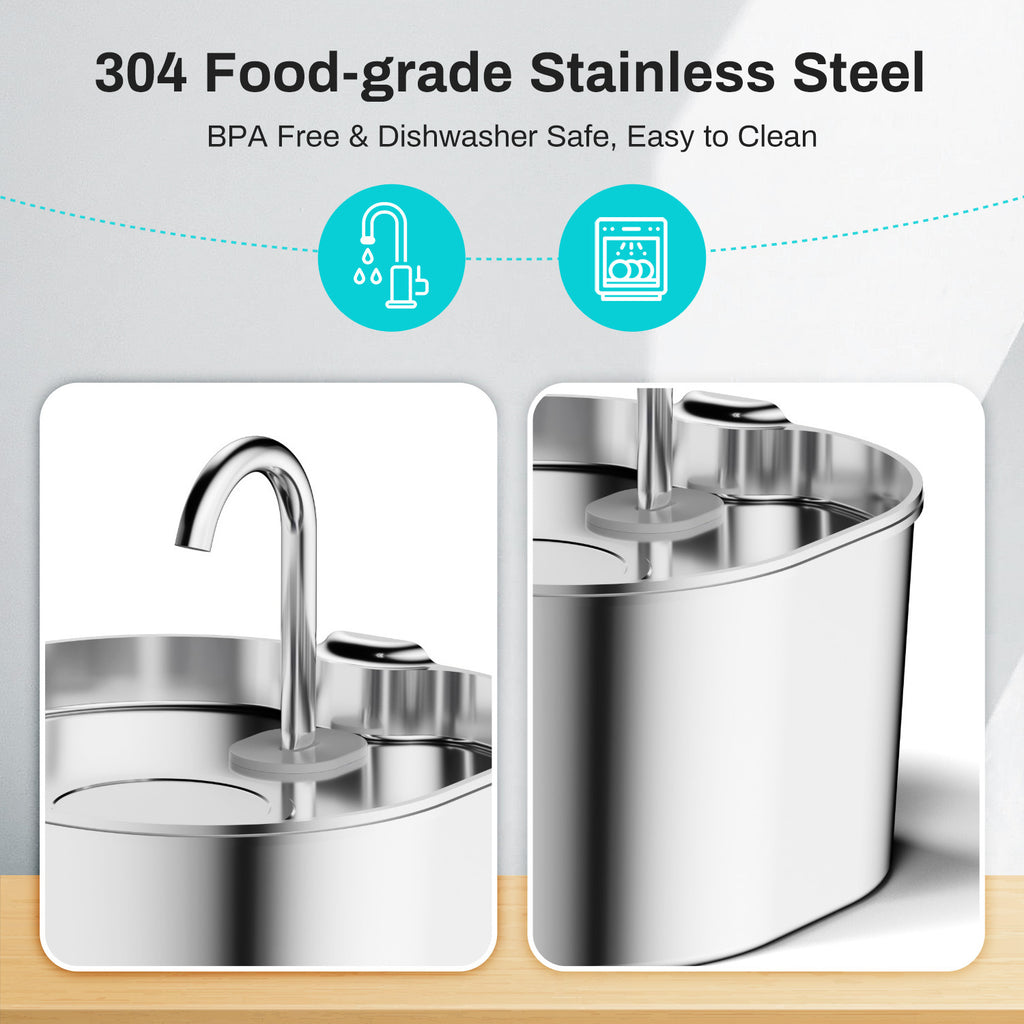 Stainless Steel Smart Pet Water Dispenser