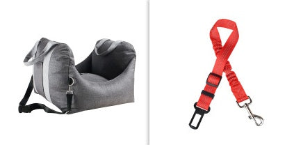 Dog Car Carrier Safety Seat - Waterproof Travelling Car Seat