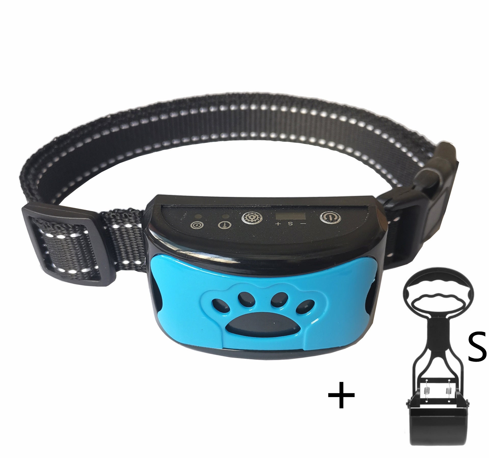 Dog Bark Arresting Training Collar with Vibration Sound Remote Control
