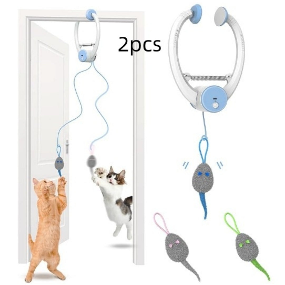 Electric Door Hanging Interactive Cat Toy