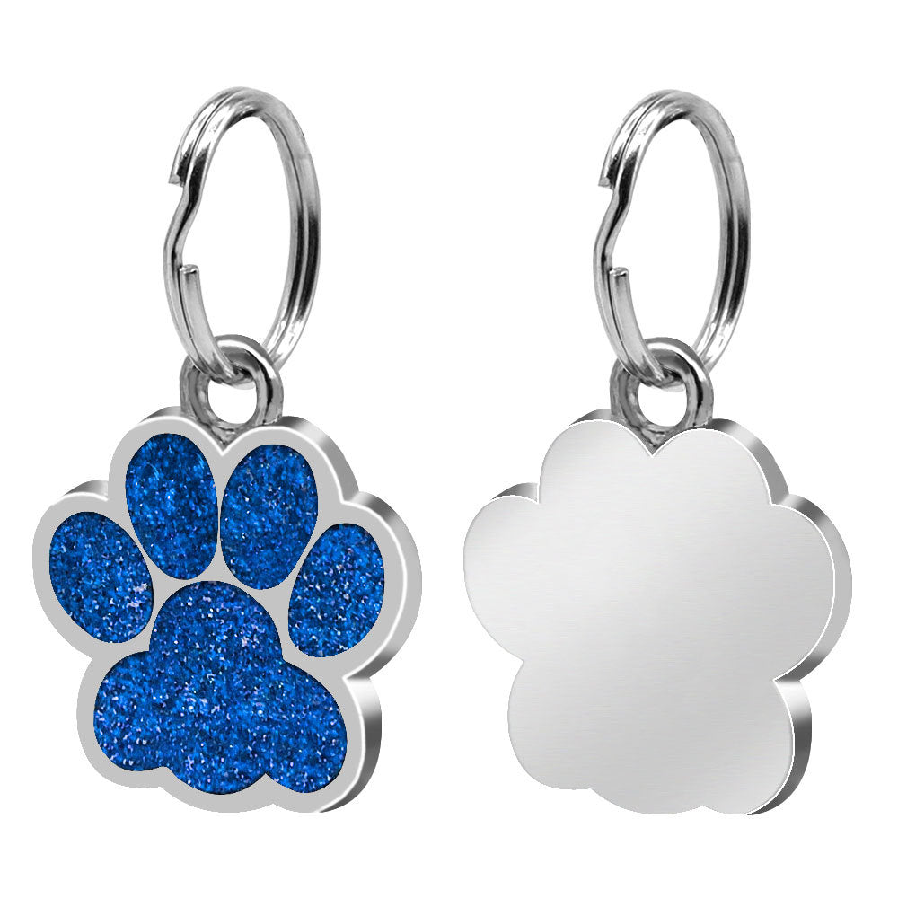 Pet Tag Footprint Dog