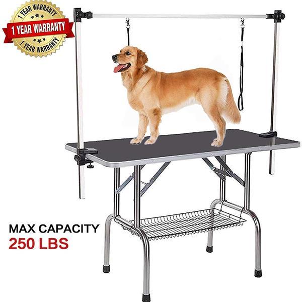 Pet Dog Cat Grooming Table, Fordable Heavy Duty