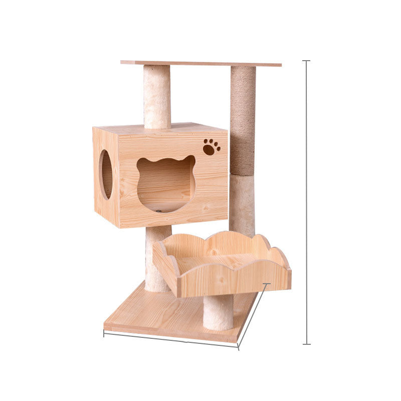 Cat Tree Cat Crawl Cat Nest Cat Scratching Board Pet Toy Space Capsule