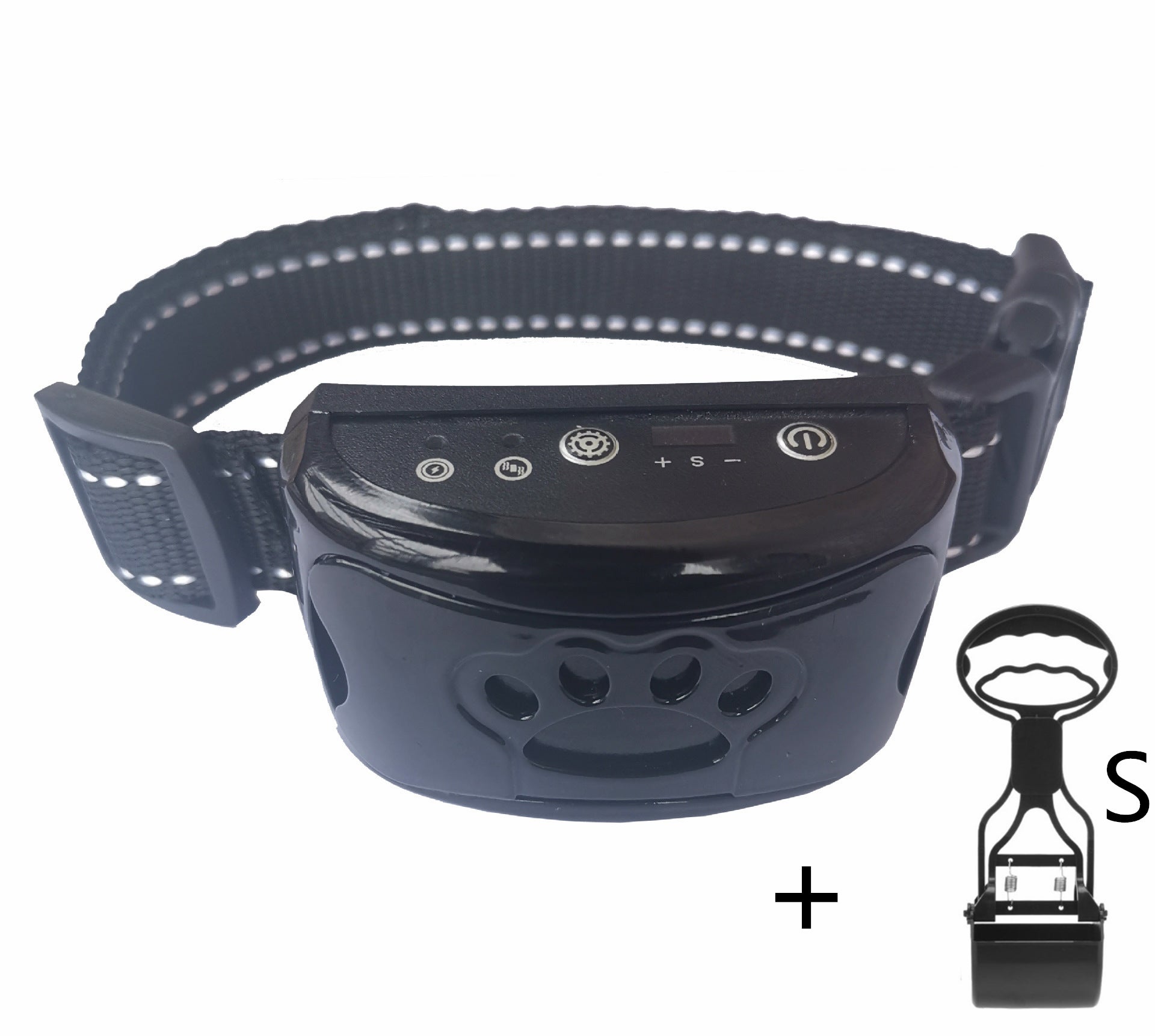 Dog Bark Arresting Training Collar with Vibration Sound Remote Control