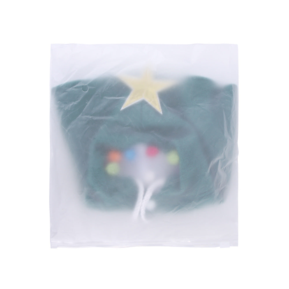 Christmas Cat Cloak - Pet Clothing